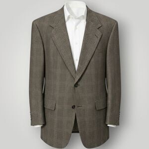HART SHAFFNER MARX Vintage Mens Blazer Sport Coat 2 Button Suit Jacket Wool 42R